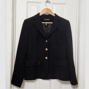 Vtg LRL Ralph LAUREN Wool Blazer Jacket Gold buttons